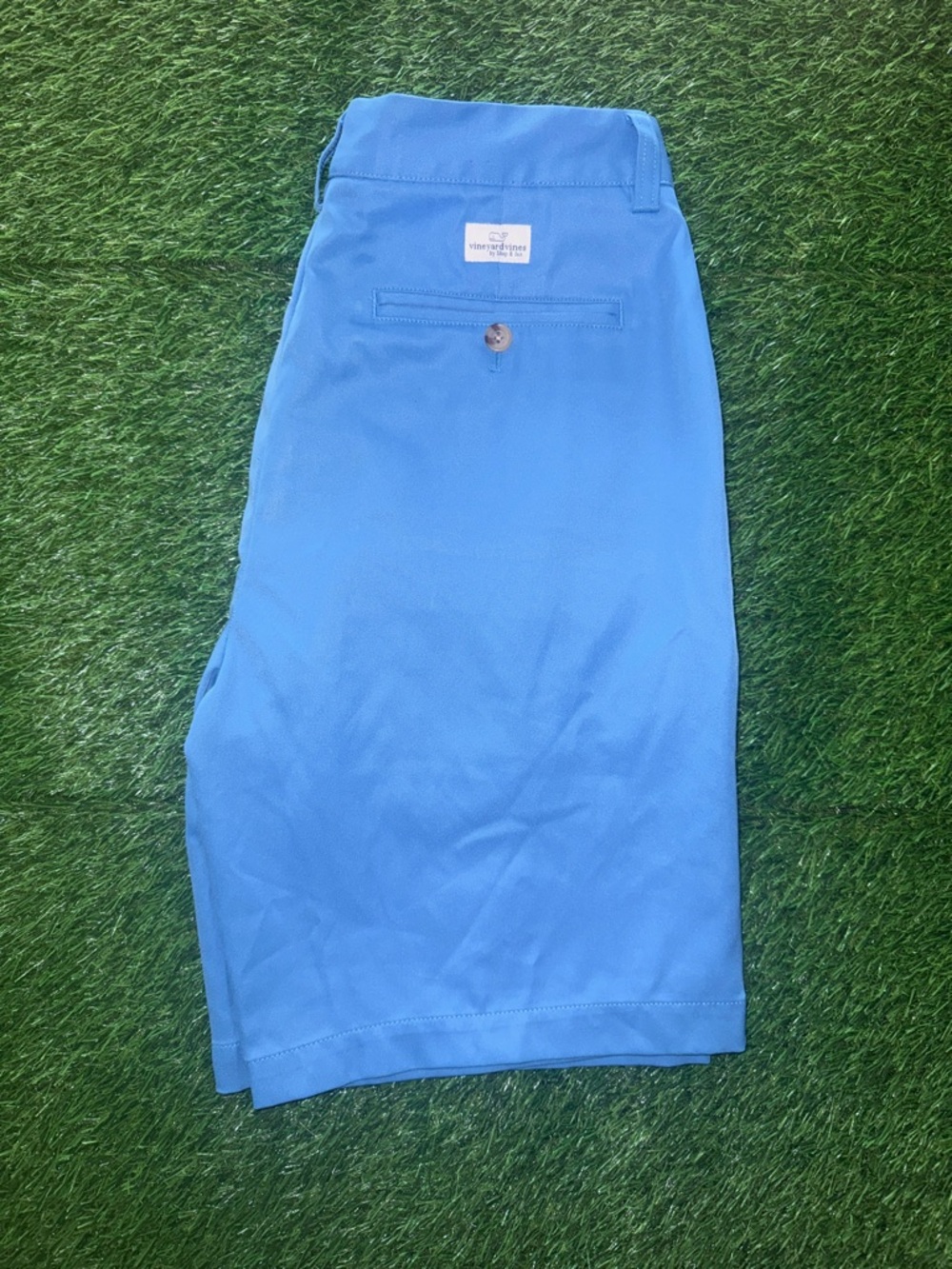 Men's Vineyard vines Links Short Performance Shorts in Blue size 30
